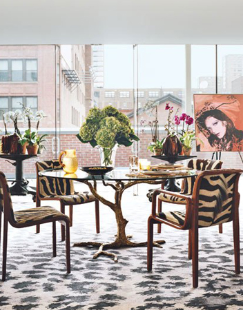Diane Von Furstenberg Manhattan Penthouse