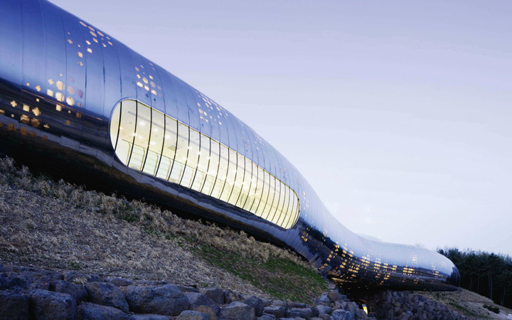 Jeongok Prehistory Museum . Anouk Legendre Nicolas Desmazieres . X-Tu . Korea