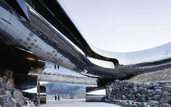 Jeongok Prehistory Museum . Anouk Legendre Nicolas Desmazieres . X-Tu . Korea