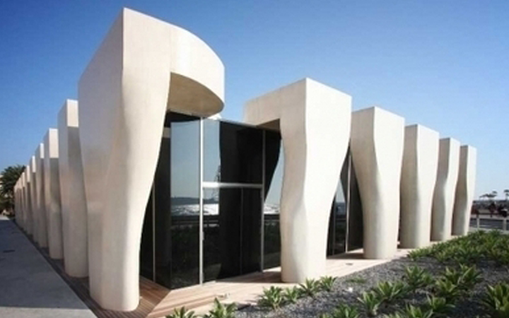 Museo Jean Cocteau . Menton . France . Rudy Ricciotti