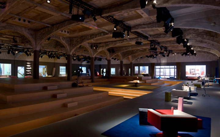 OMA Knoll Prada AW 2013 menswear show