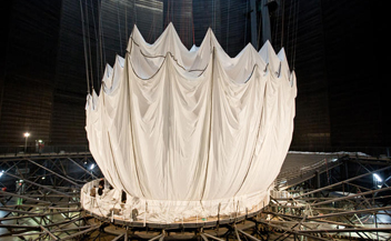 Christo and Jeanneclaude . Big Air Package . Gasometer Oberhausen . German