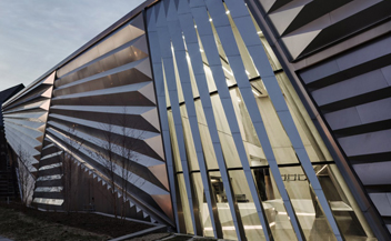 Eli & Edythe Broad Art Museum . Zaha Hadid Architects . Michigan State University . East Lansing.  USA