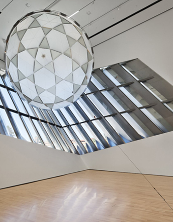 Eli & Edythe Broad Art Museum . Zaha Hadid Architects . Michigan State University . East Lansing.  USA