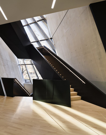 Eli & Edythe Broad Art Museum . Zaha Hadid Architects . Michigan State University . East Lansing.  USA