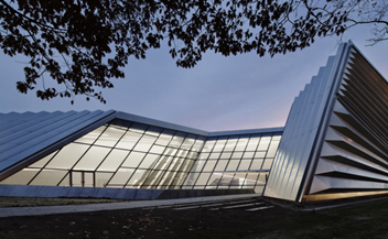 Eli & Edythe Broad Art Museum . Zaha Hadid Architects . Michigan State University . East Lansing.  USA