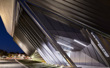 Eli & Edythe Broad Art Museum . Zaha Hadid Architects . Michigan State University . East Lansing.  USA