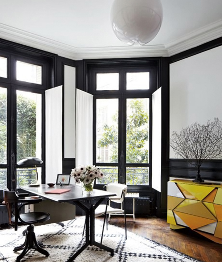 Stefano Pilati’s Eclectic Paris Duplex . Paris. France