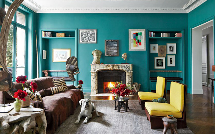 Stefano Pilati’s Eclectic Paris Duplex . Paris. France