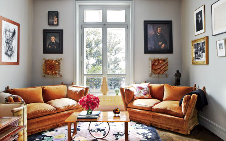 Stefano Pilati’s Eclectic Paris Duplex . Paris. France