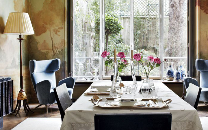 Stefano Pilati’s Eclectic Paris Duplex . Paris. France