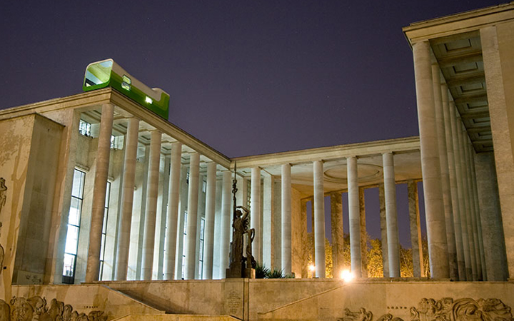 Monsieur Bleu . Palais de Tokyo . Paris . France