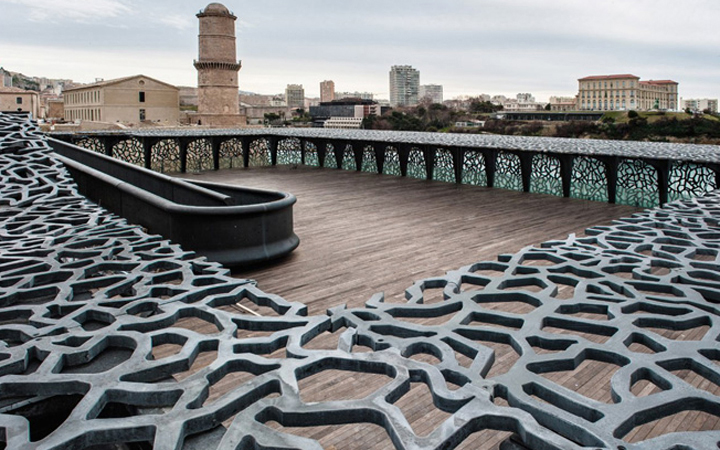 MuCem Museum . Rudy Ricciotti . Marseille . France