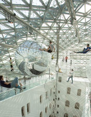 Tomas Saraceno . In Orbit . k21 Standehaus . Dusseldorf . Germany