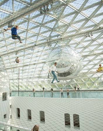 Tomas Saraceno . In Orbit . k21 Standehaus . Dusseldorf . Germany