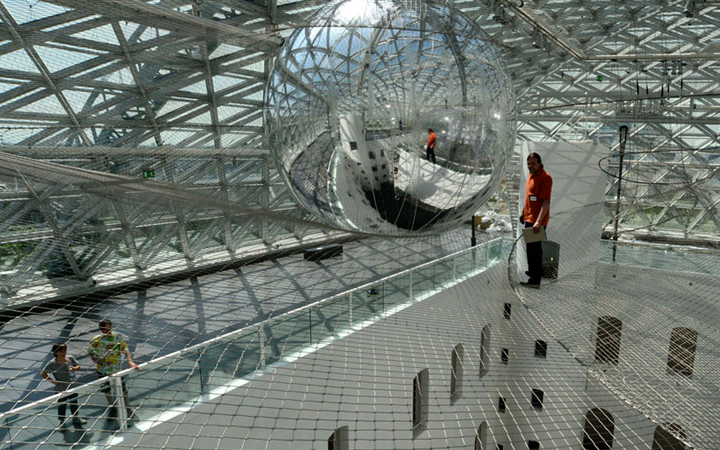 Tomas Saraceno . In Orbit . k21 Standehaus . Dusseldorf . Germany