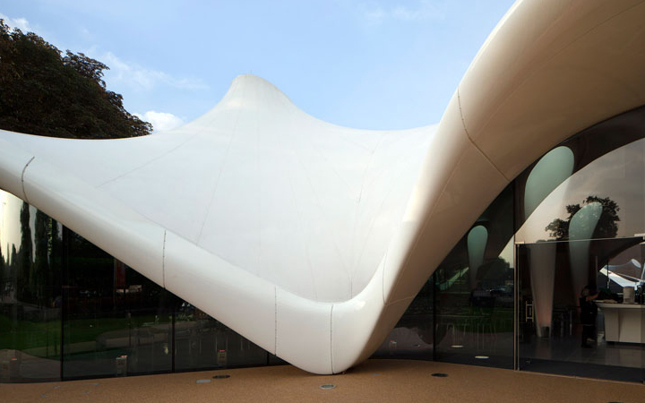 Serpentine Sackler Gallery . Zaha Hadid . Kensington Garden . London . England