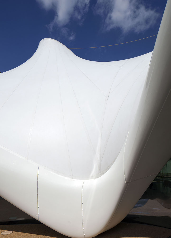 Serpentine Sackler Gallery . Zaha Hadid . Kensington Garden . London . England