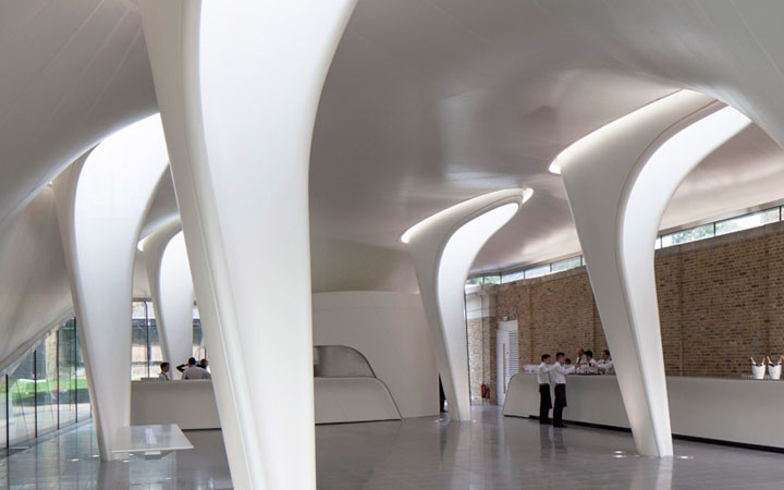 Serpentine Sackler Gallery . Zaha Hadid . Kensington Garden . London . England