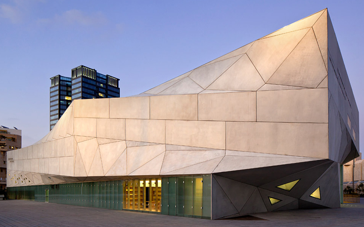Tel Aviv museum of Art . Herta and Paul Amir Building . Preston Scott Cohen