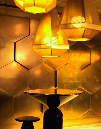 Eclectic restaurant . Tom Dixon . Paris . France