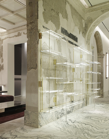 Antonia boutique . Vincenzo De Cotiis . Palazzo Cagnola . Milano. Italy