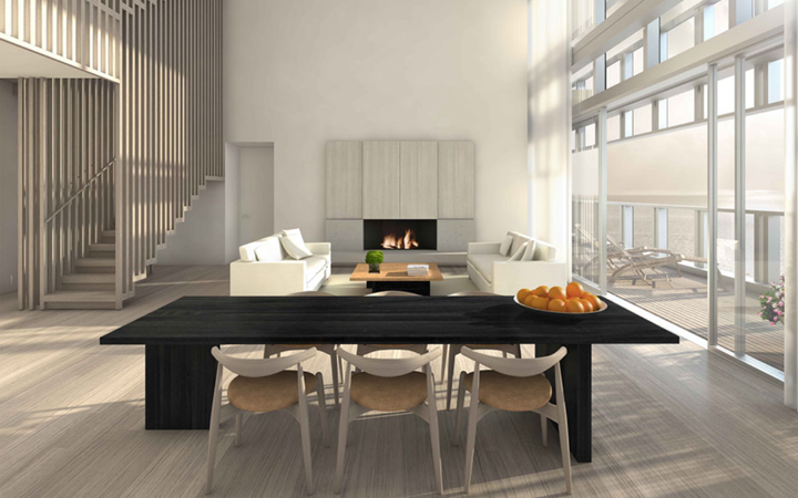 The residences at Miami Beach Edition . John Pawson