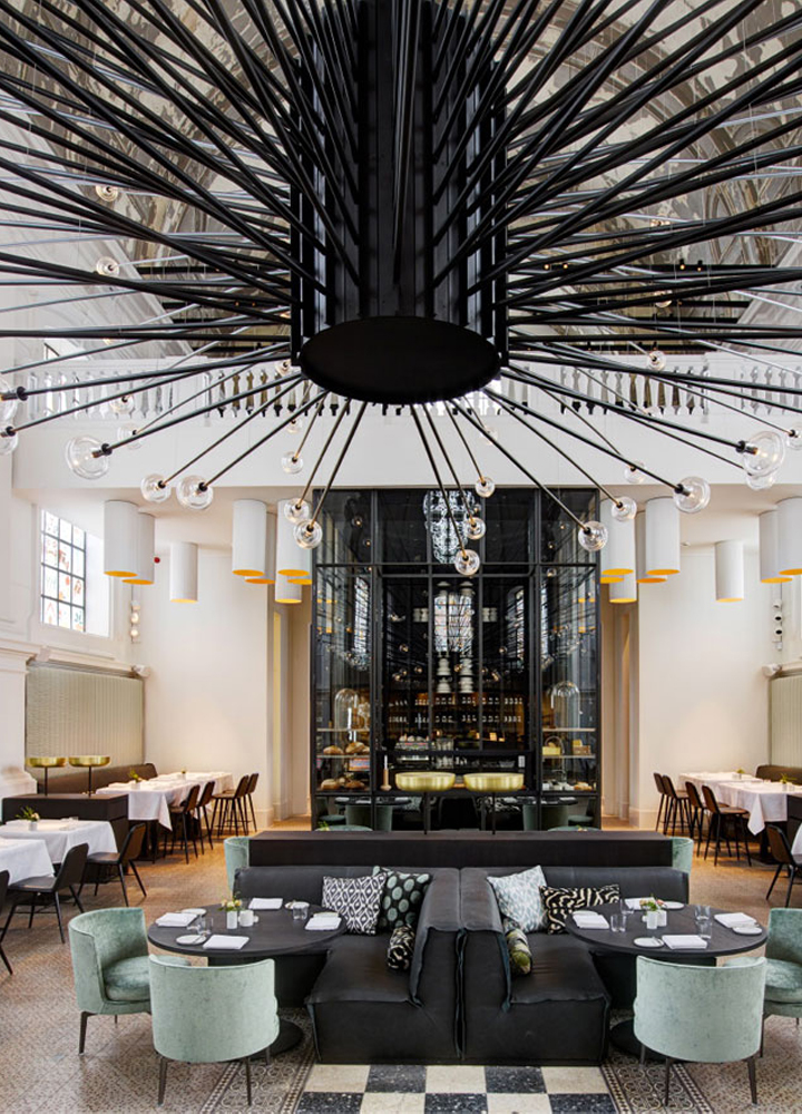 The Jane restaurant . Antwerp . Belgium