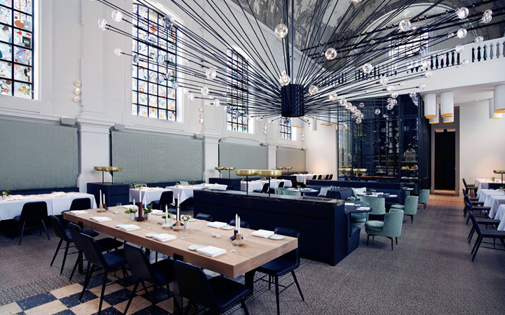 The Jane restaurant . Antwerp . Belgium