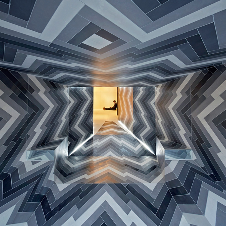 Pulsate installation . Lily Jencks & Nathanael Dorent