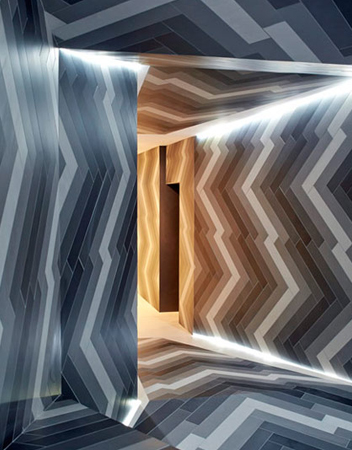 Pulsate installation . Lily Jencks & Nathanael Dorent