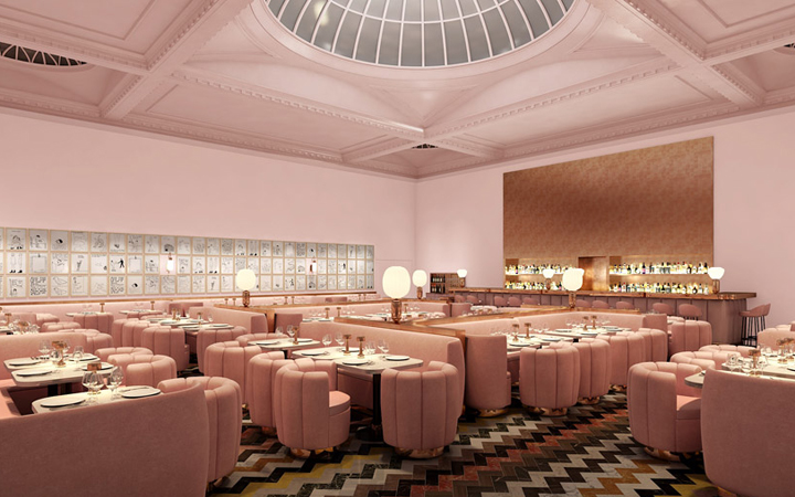 David Shrigley . Sketch Restaurant . London . England