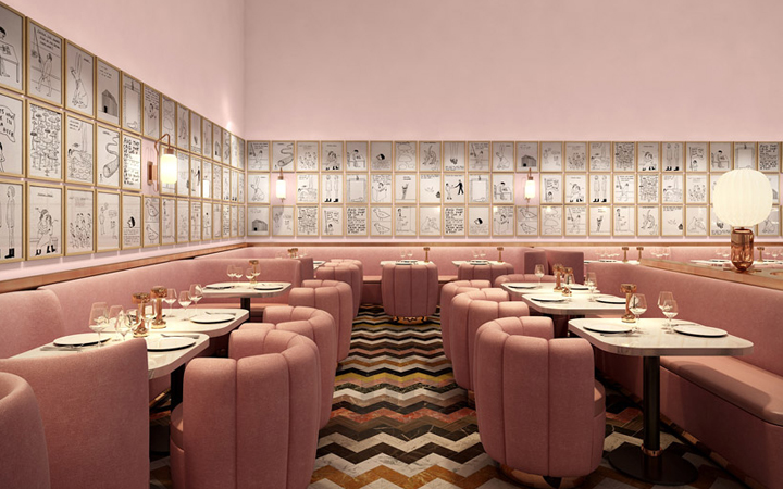 David Shrigley . Sketch Restaurant . London . England