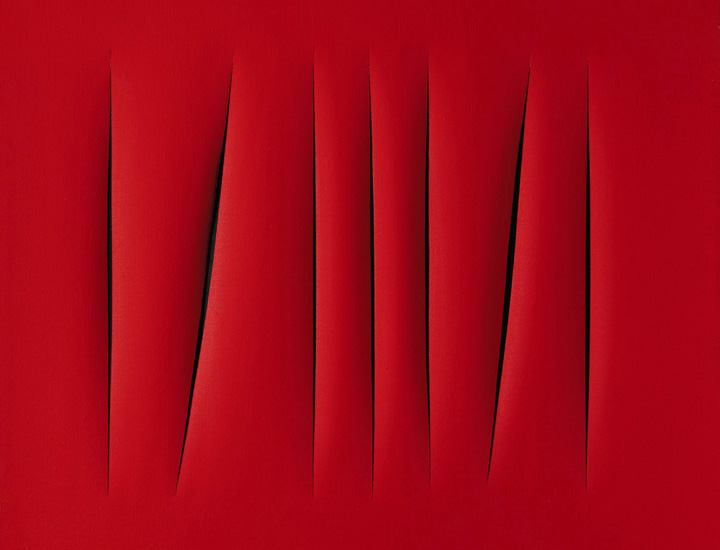 Lucio Fontana . MAM . Paris . France