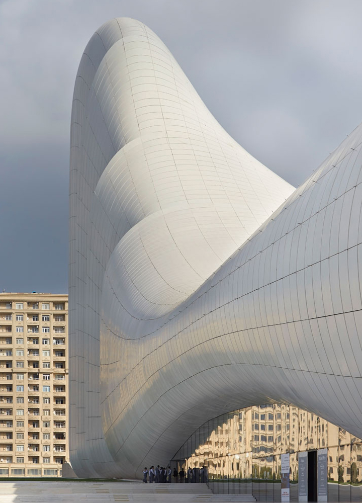 Heydar Aliyev Centre . Zaha Hadid . Baku . Azerbaijan