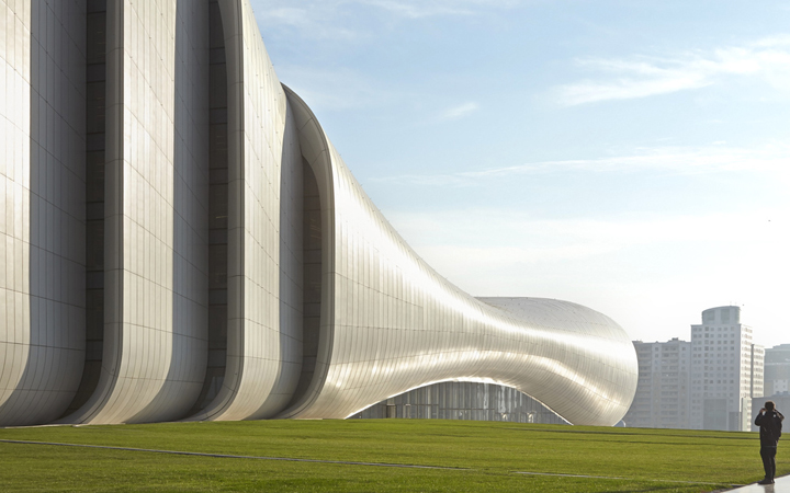 Heydar Aliyev Centre . Zaha Hadid . Baku . Azerbaijan