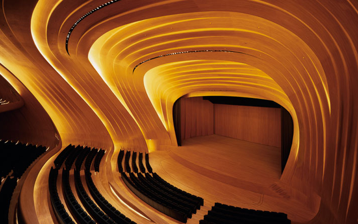 Heydar Aliyev Centre . Zaha Hadid . Baku . Azerbaijan