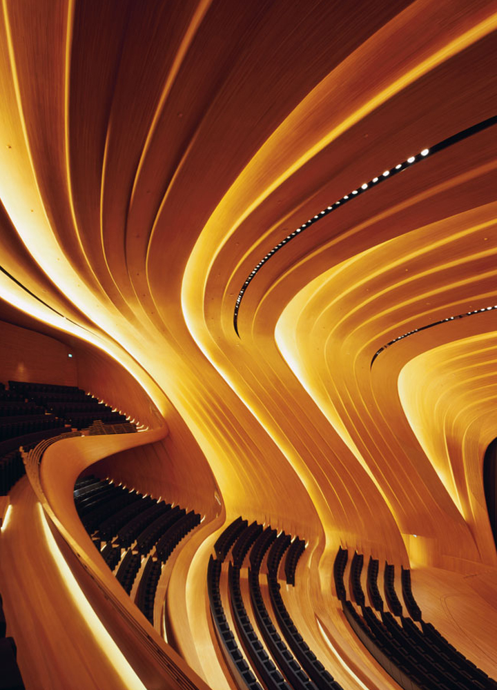 Heydar Aliyev Centre . Zaha Hadid . Baku . Azerbaijan