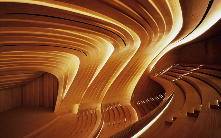Heydar Aliyev Centre . Zaha Hadid . Baku . Azerbaijan