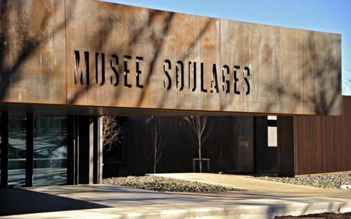 Pierre Soulages . Rodez . France