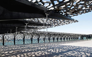 MuCem Museum . Rudy Ricciotti . Marseille . France