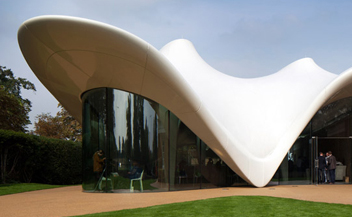 Serpentine Sackler Gallery . Zaha Hadid . Kensington Garden . London . England