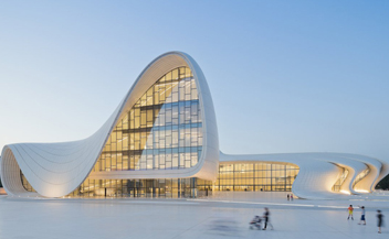 Heydar Aliyev Centre . Zaha Hadid . Baku . Azerbaijan