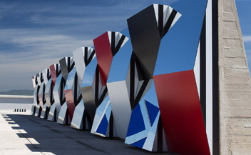 Daniel Buren . Mamo . Marseille . France
